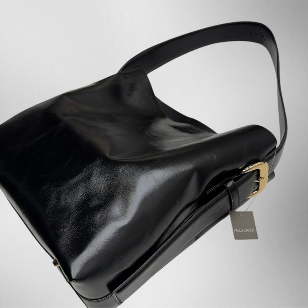 FALLS CREEK Women’s Black Large Bucket Tote - Picture 3 of 6